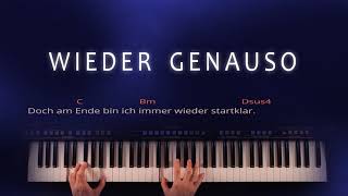 Wieder genauso von Udo Lindenberg - Live Begleitung von Heidrun Dolde chords