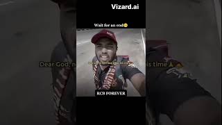 RCB FAN GOD PRAYE ❤️#shorts #viral #ai user #