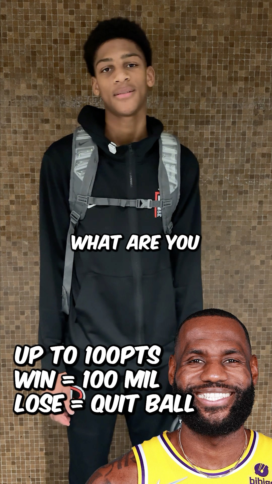 $1M or face Prime LeBron for $100M? ??