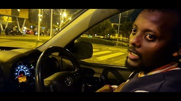 INTRODUCTION TO DRIVING (NIGHT DRIVING PART 1) (DAZZLING ,CHANGING LANES,TRAFFIC LIGHTS, BRAKING)