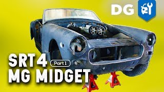 BUDGET RACE CAR: Turbo SRT4 RWD '73 MG Midget [EP1]