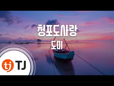 [TJ노래방] 청포도사랑 - 도미 / TJ Karaoke