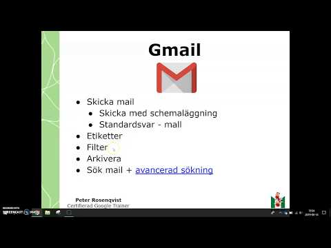 Video: Vad Betyder Det Att Arkivera Ett E-postmeddelande I Gmail