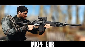 Fallout 4 Mods: MK14 EBR by dazzerfong