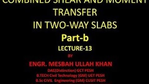 13 Lec the calculation of unbalaned moment in Direct Design and Equivalent Frame method In ACI 318