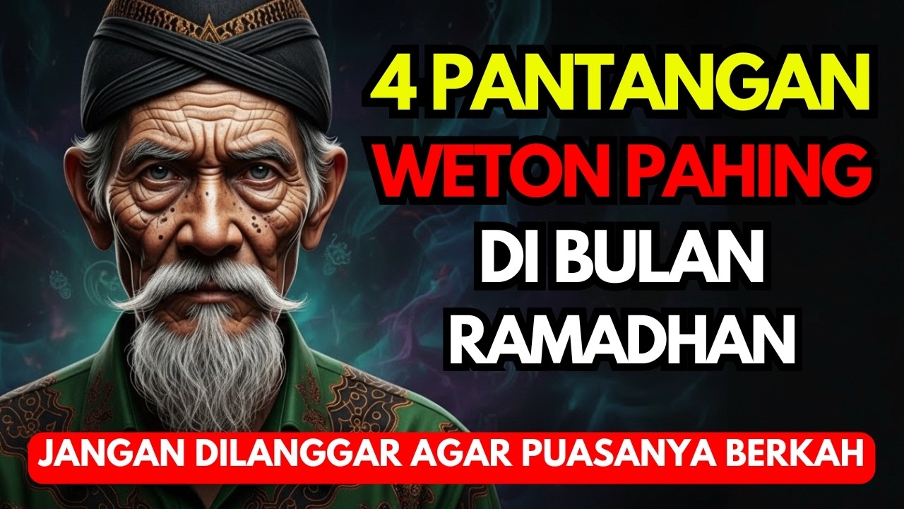 ⚠️Hati Hati! 4 Pantangan Weton Pahing Selama Bulan Puasa