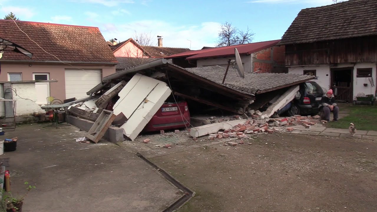 Novi potres u Petrinji, 29.12.2020! Apokaliptične snimke nakon potresa!