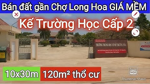 BÁN ĐẤT ĐẸP Tx. Hòa Thành - Cách chợ 2km kế bên trường CẤP 2 RẤT LỚN | Điền Thổ Tây Ninh