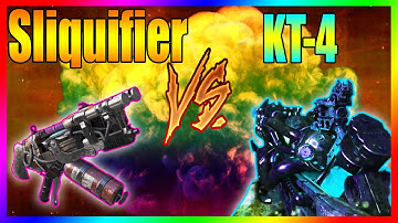 Sliquifier V.S KT-4 on Round 50+ - (Call of Duty Zombies)