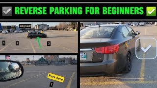 HOW TO REVERSE PARK EASILY | FOR BEGINNERS AND NEW DRIVERS