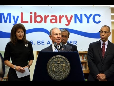 Mayor Bloomberg Announces Expansion of MyLibraryNYC Initiative