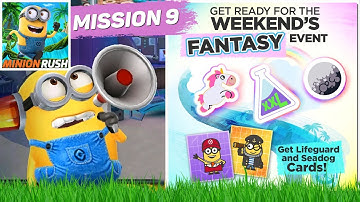 Bee-do Despicable Me Minion Rush FANTASY EVENT mission 9 - gameplay walkthrough ios & android