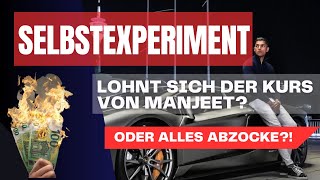 Ich habe den Kurs von Manjeet aka officialrichteen gekauft - Lohnt er sich oder alles nur Abzocke?