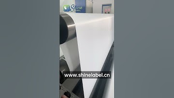 Our master rolls of label material/www.shinelabel.cn #label #machine #quality #factory #shine