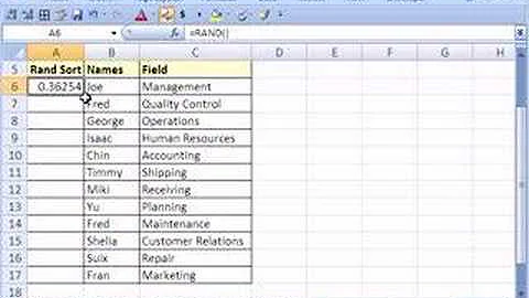 Excel Magic Trick #16: Randomly Generate Numbers (0-1)