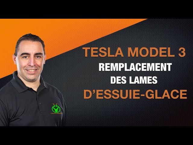 TUTO REMPLACEMENT BALAIS ESSUIE GLACE TESLA MODEL Y 3 