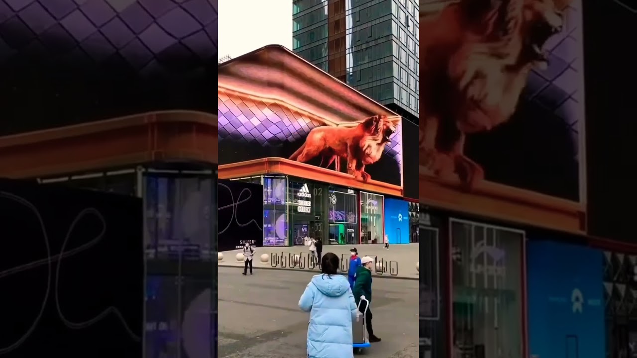 Amazing 3D Billboard Screen 🌟