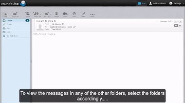 Roundcube - Open an Email