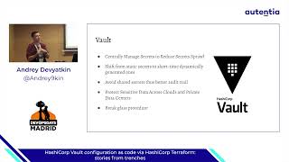 HashiCorp Vault configuration as code via HashiCorp Terraform   Stories from trenches   Andrey Devya