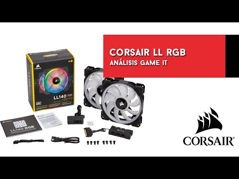 Corsair LL RGB, demo iluminación