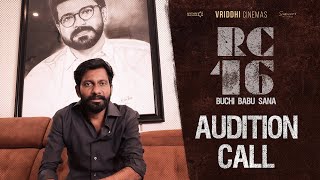 Ram Charan&#39;s #RC16 Audition Update..! || #BucchiBabuSana || A. R. Rahman
