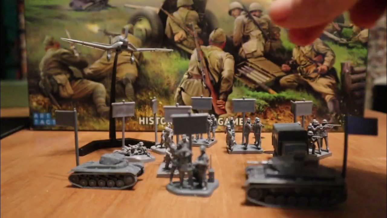 Zvezda 1941 Barbarossa German miniatures - YouTube