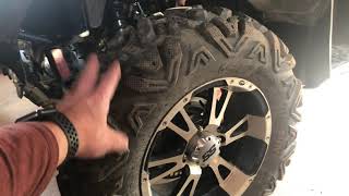 1 Year Review on the SunF Atv Tires.