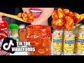 ASMR PICKLED GARLIC BUSSIN or BUSTED POPULAR TIK TOK FOODS  @Lalaleluu  | MUKBANG 먹방 | ASMR Phan