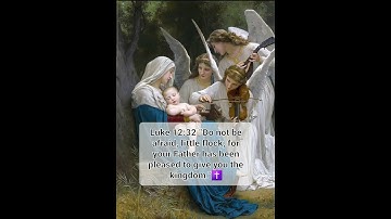Luke 12:32 - BIBLE VERSES ✝️💙
