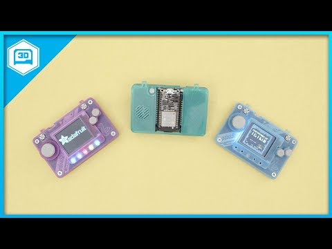 PyBadge NES GamePad #3DPrinting @adafruit #adafruit