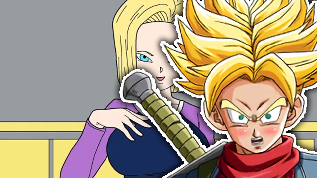 ANDROID 18!? - Trunks SSJ Reacts To TRUNKS SPECIAL TRAINING - YouTube