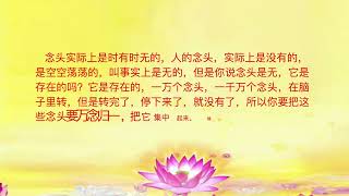 ———白话佛法-第二册 一、白话讲解佛法 45.无念就是有念,无德即是有德---