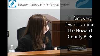 On the bill to allow the County Exec to Appoint 2 BOE members