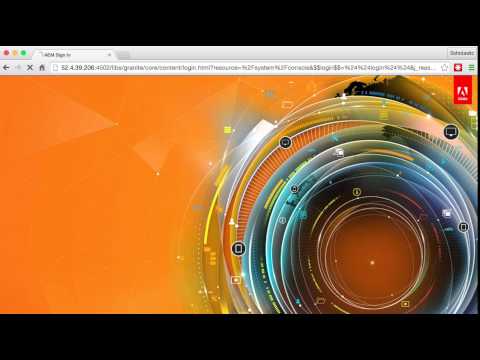 AEM Console Redirect