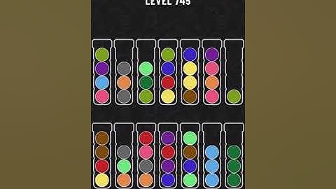 【Ball Sort Puzzle】Level.745