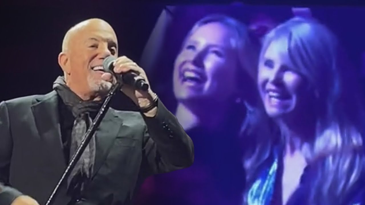 Billy Joel Sings 'Uptown Girl' to Christie Brinkley at Madison Square Garden