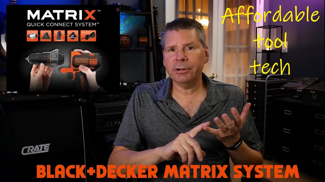Black + Decker Matrix Quick Connect System 