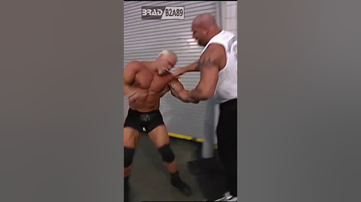 Scott Steiner attacks Goldberg WCW Monday Nitro