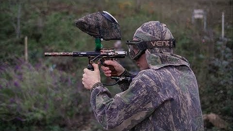 Shooting A Camo Minimag in Slow Motion