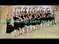 Preparation for the exam in folk stage dance for the 6th year of study, part 1, Arabesk Saratov.