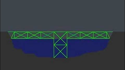 Bridge Building Game Level 4