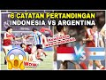 Siapa sangka, Indonesia pernah kalahkan ARGENTINA‼️6 catatan pertandingan sepanjang sejarah...