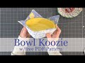 Bowl Koozie with FREE PDF Pattern