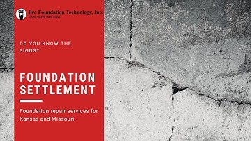 Signs of Foundation Settlement | Pro Foundation Tech