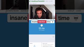 insane reaction time 💀