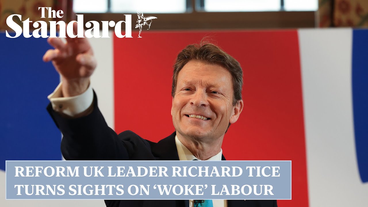 Reform UK leader Richard Tice turns sights on ‘woke’ Labour