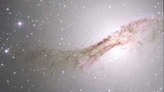 Galaxy Centaurus A - NGC 5128, Wide Field Video Pan | ESO HD