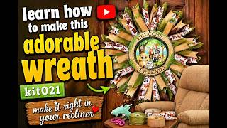  Learn How to Make This Adorable Woodland Wreath | (KIT021, 023, 024,025)