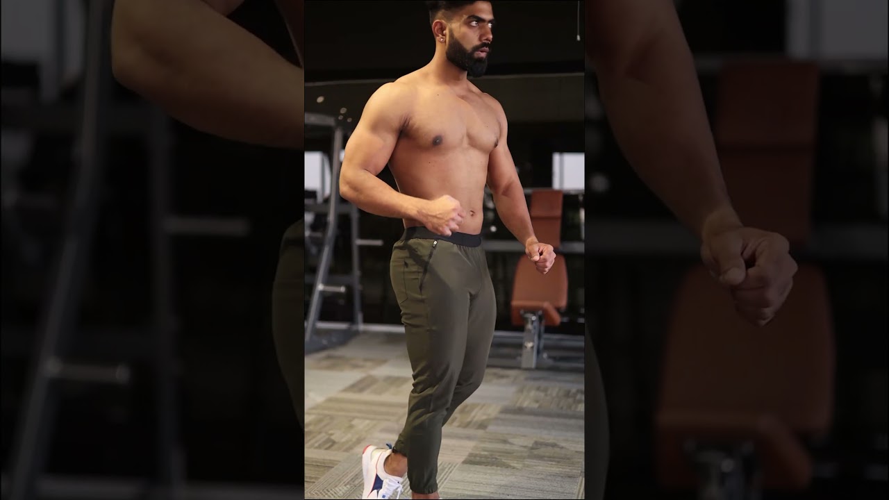 GymX olive green air tech bottom  