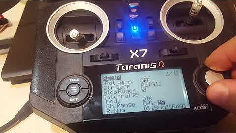 How to bind Taranis QX7 and frsky V8FR II - Cum sa binduiesti  Taranis Qx7 cu receptor frsky V8FR II
